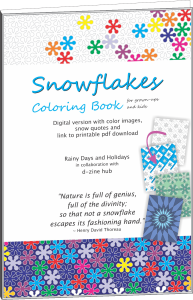 Snowflakes Coloring Book (for Grownups and Kids)